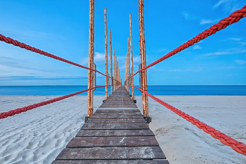 Steiger van Sil op Texel. van Justin Sinner Photography ( Fotograaf op Texel)