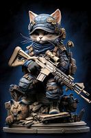 La moustache silencieuse : Gardien du champ de bataille