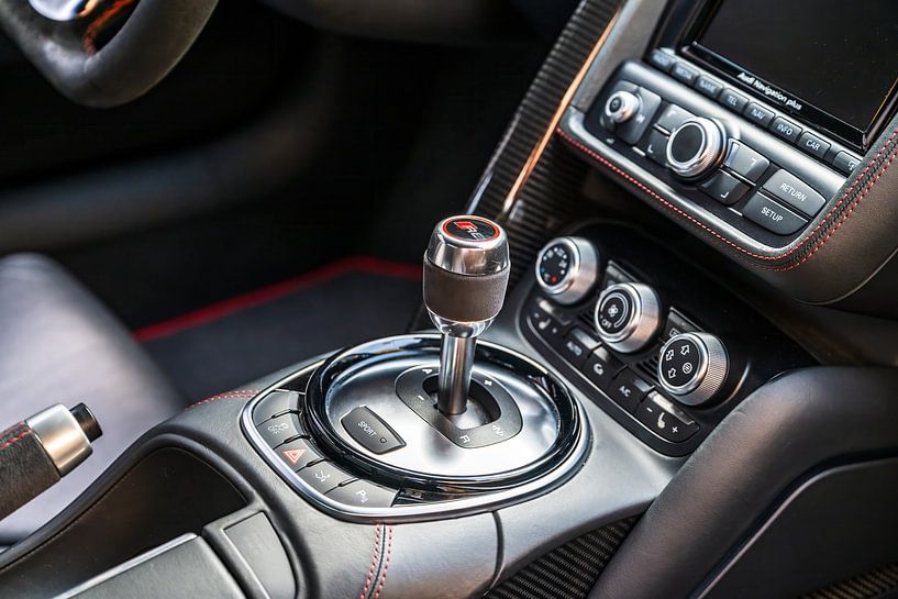 Boîte de vitesses de la voiture de sport Audi R8 V10 Plus par Sjoerd van der Wal Photographie