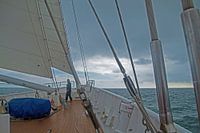 zu den fernen Himmeln segeln