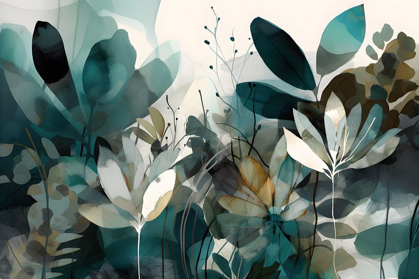 Abstrakte Natur von NJ Midnight Studio