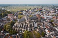 Vue de St John's et Bossche Broek à Den Bosch