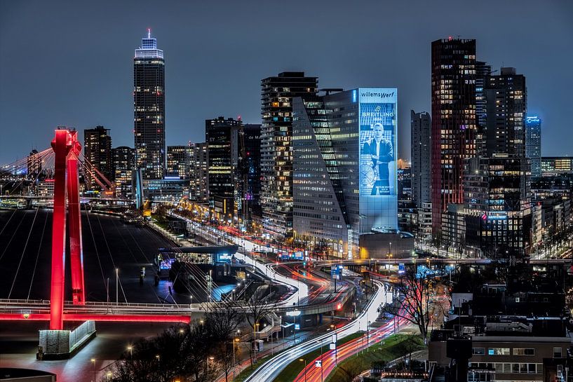 Langs de Maasboulevard van Nico Dam