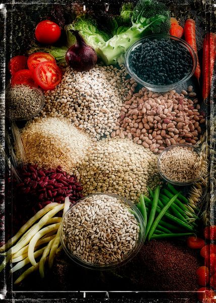 Gemüse als Kunst. von Karl Andrén