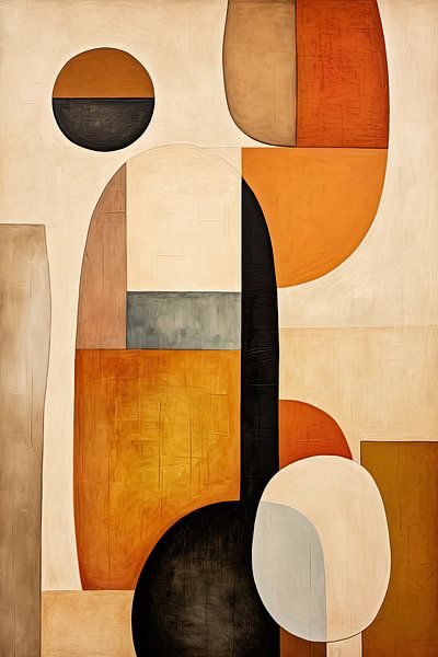 Abstract bruin van Imagine