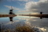 Kinderdijk jour et nuit
