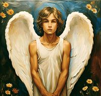 Boy with wings