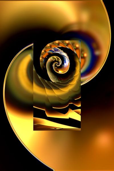 Droste Spirale #1 von L.A.B.