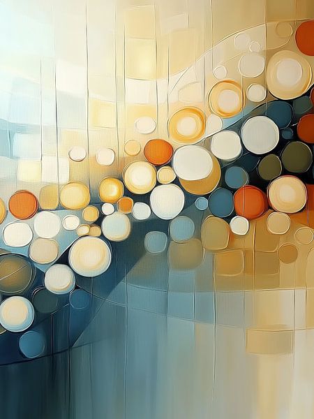 Modern abstract bubbles by Bert Nijholt