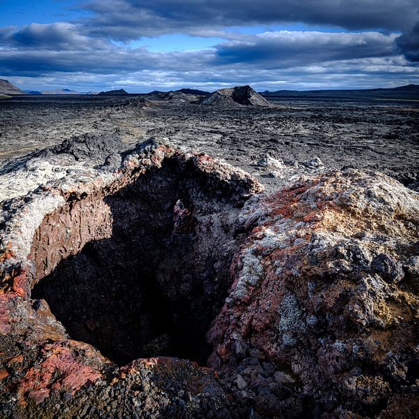 Krafla Lavaveld, Islande par Eddy Westdijk