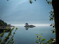 Une belle île sur l'un des fjords norvégiens.