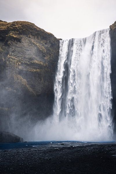 Skogafoss waterfall in Iceland by Mickéle Godderis