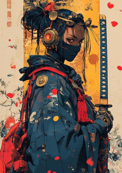 Personnages futuristes inspirés de l'animation par Jordan