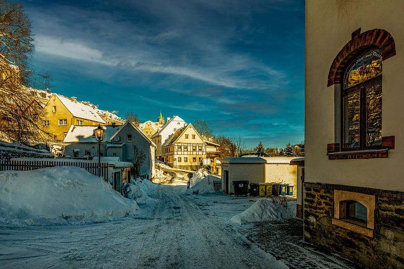 Winter Schnee Annaberg Buchholz von Johnny Flash