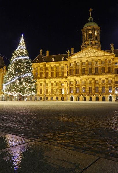 Weihnachten am Königspalast auf dem Dam - Festlicher Glanz in Amsterdam von Be More Outdoor