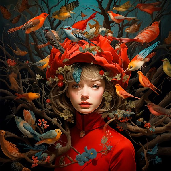 Waldnymphe von Harry Hadders Design