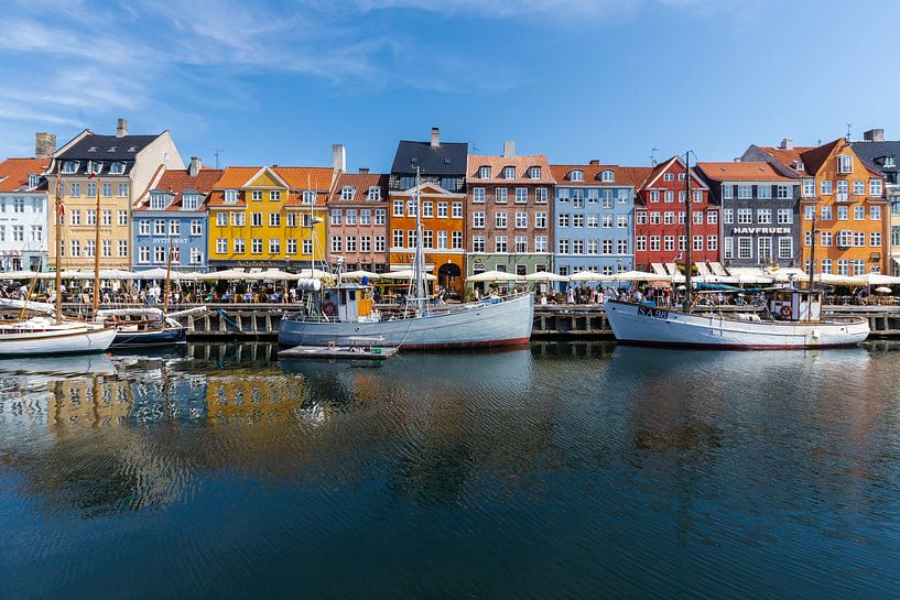 Nyhaven dans le centre de Copenhague au Danemark par Kim Willems