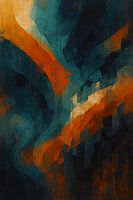 Harmony in Motion – Abstract Waves of Emotion