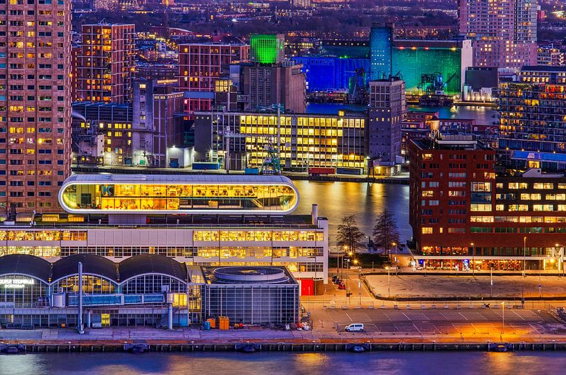Rotterdam-Zuid en couleur par Frans Blok - des photos, de l'art et des autres décorations murales
