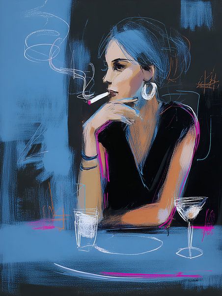 Blue Hour Interlude by Adriana