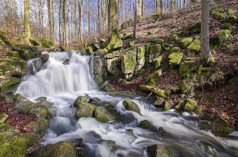 Kleiner Wasserfall am Buchenbach von Jürgen Schmittdiel Photography