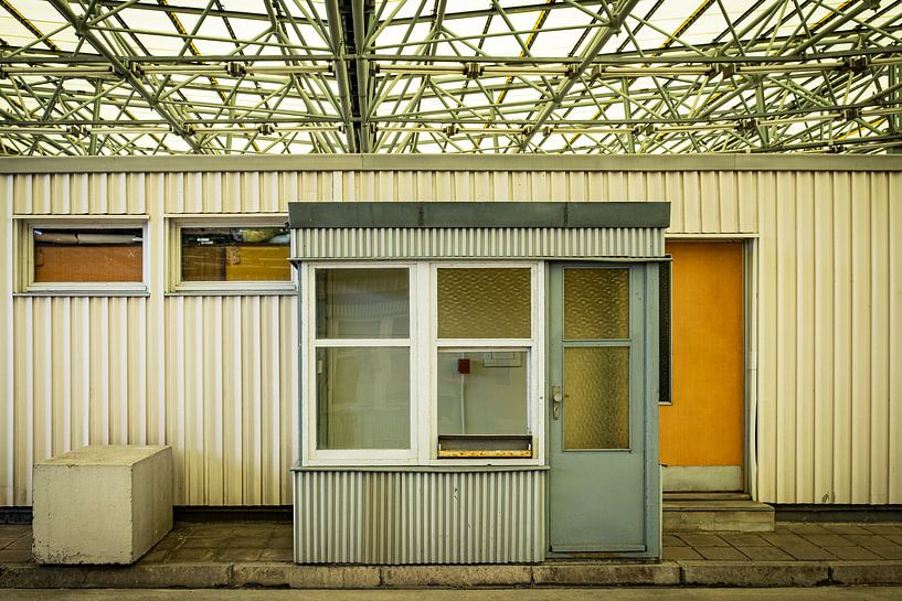 Border crossing Marienborn near Helmstedt by Evert Jan Luchies