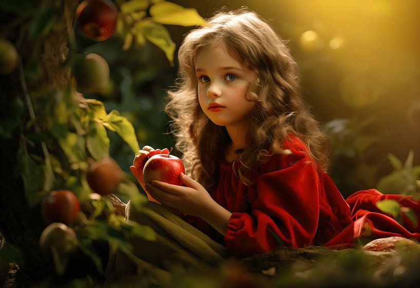 Herbstzauber: Ein Rastplatz im Apfelgarten von Karina Brouwer