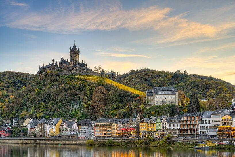Sonnenuntergang in Cochem von Michael Valjak