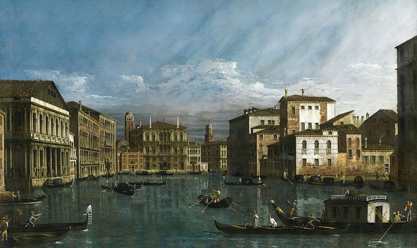 Bernardo Bellotto, le Grand Canal à Venise par finemasterpiece