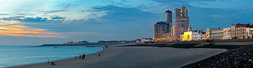 Panorama Beach Vlissingen by Anton de Zeeuw