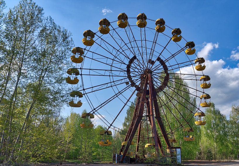 Reuzenrad kermis chernobyl (Tjernobyl) par Sander Laurey