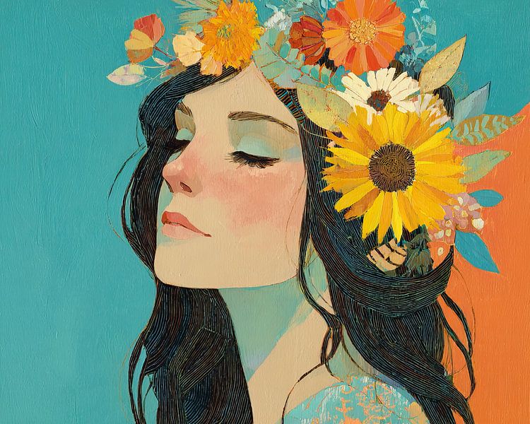 Radiance of Nature's Beauty van De Mooiste Kunst