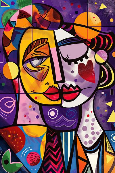 Picasso Love von Kunst Laune