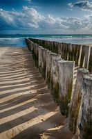 Têtes de poteaux en HDR