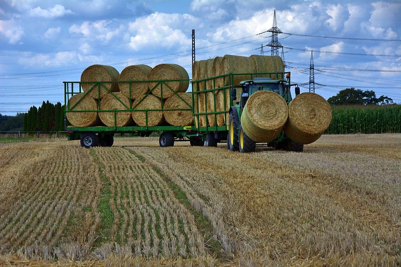 Balles de paille par Edgar Schermaul