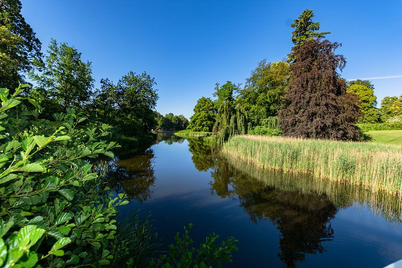 Zwanenvijver in Putbus kasteelpark van GH Foto & Artdesign