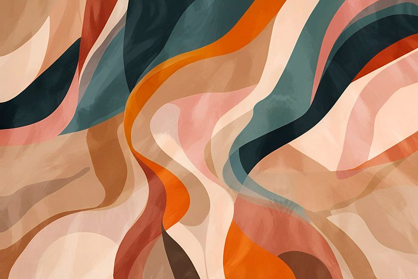 Terracotta Drift von Georgia Chagas