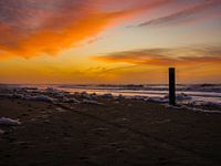 Coucher de soleil sur Texel