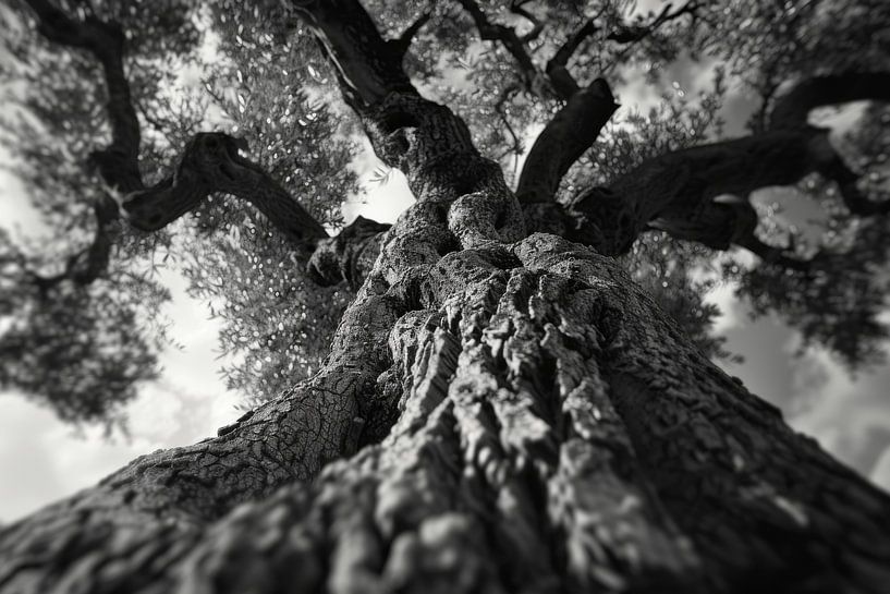 Zeitloser Olivenbaum von Poster Art Shop