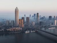 Rotterdam - Stadtansicht - Skyline Rotterdam - Niedernebel - Marja Suur (10)