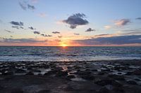 Sonnenuntergang am Strand