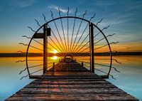 Sonnenuntergang am Ammersee