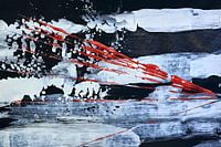 Abstraktion auf Papier ohne Grenzen