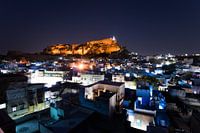 Jodhpur, blaue Stadt in Rajasthan, Indien