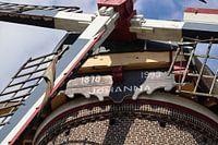 Die Segel der Mühle Johanna in Culemborg