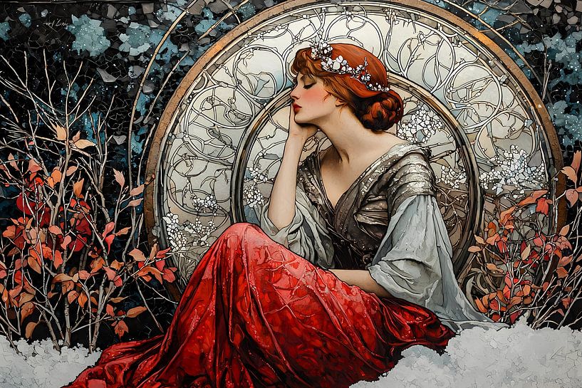 Femme au printemps par Ariadna de Raadt-Goldberg