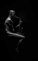 Homme au saxophone