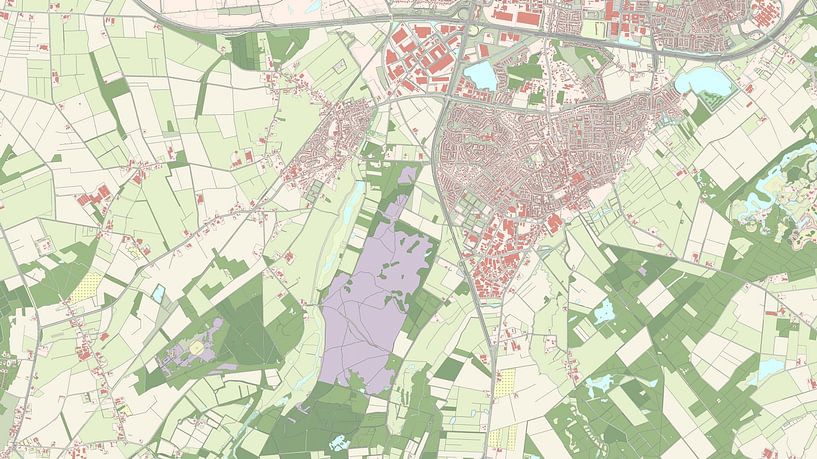 Karte von Goirle von Rebel Ontwerp