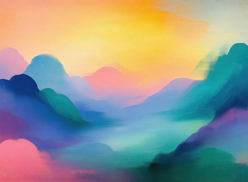 Colour gradient | Sunset Colours by Modern Collection