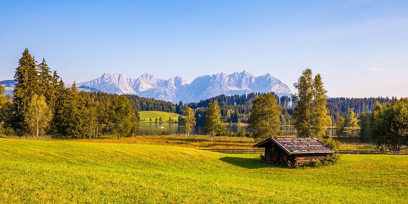 Schwarzsee bei Kitzbühel in Österreich von Werner Dieterich